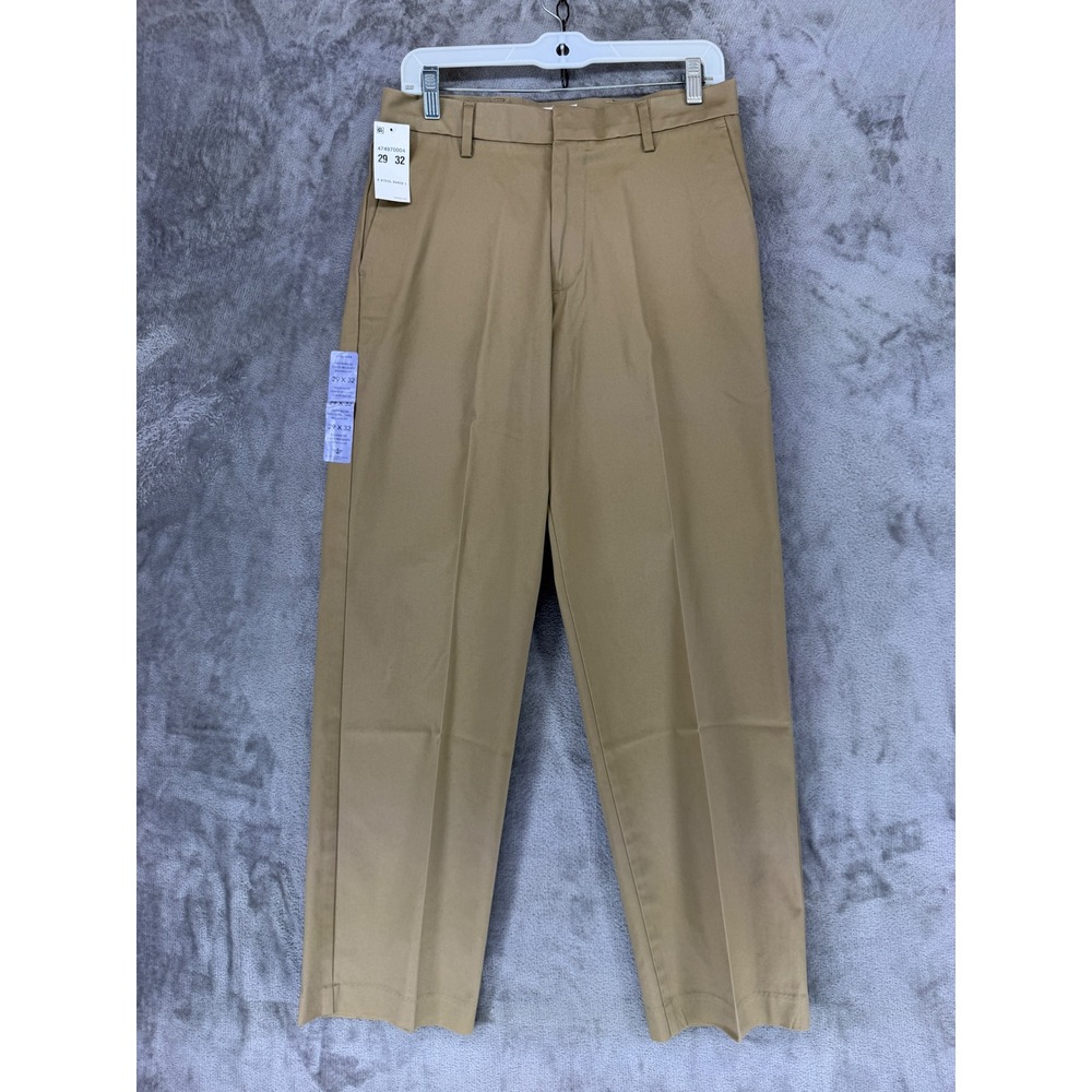 Dockers Pants Mens 29x32 Relaxed Fit Khaki Tan Stretch Chinos NEW